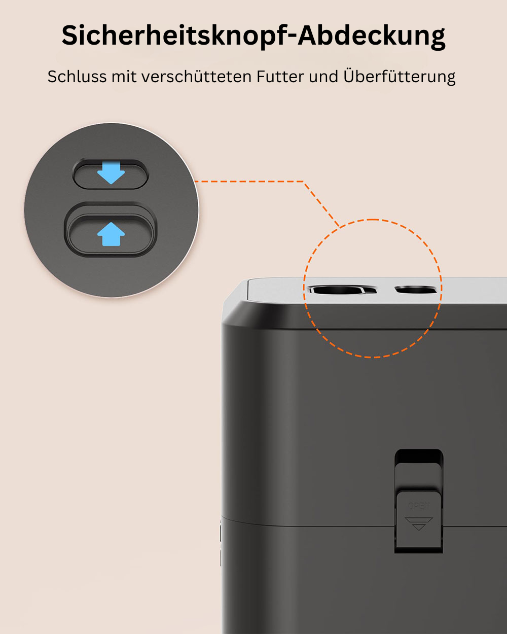 Futterautomat für Katze und Hund