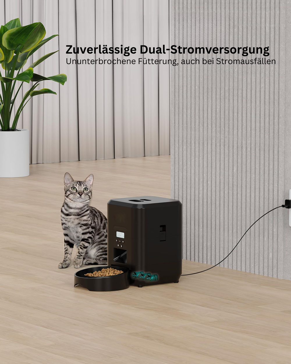 Futterautomat für Katze und Hund